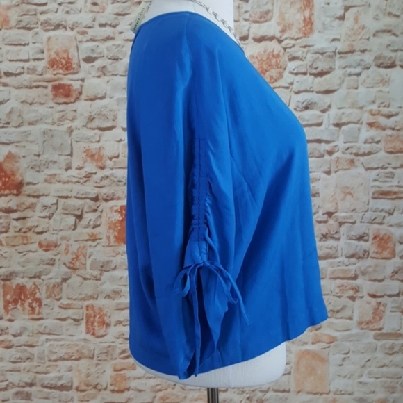 New 1. State Domain Criss Cross Back Blouse - Picture 3 of 4